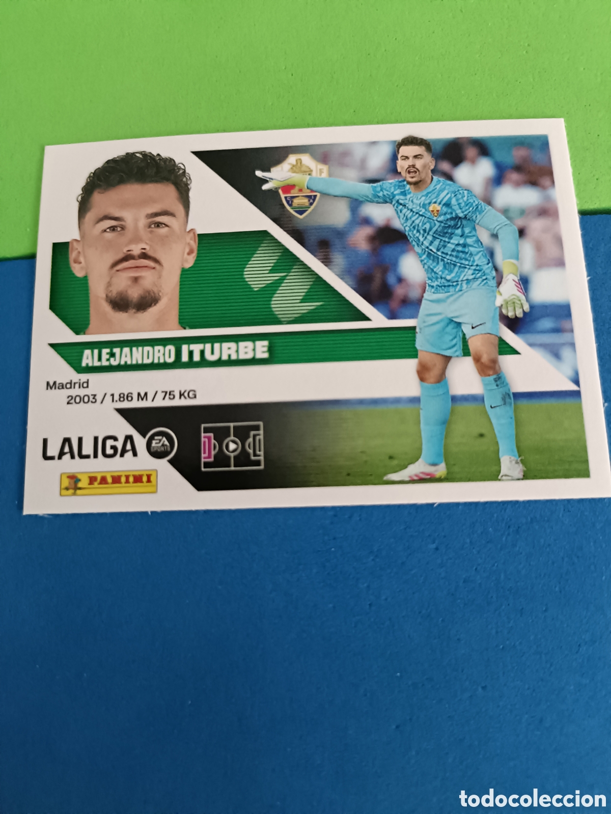 Cromos de f&uacute;tbol: Panini cromos stickers Liga este 2026 2027 26 27 - Elche 4 Iturbe