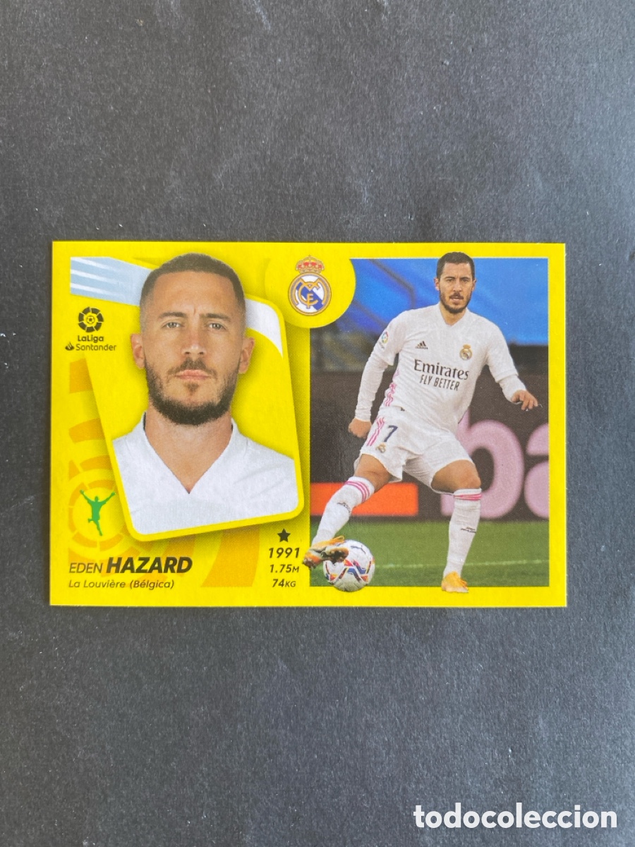 Cromos de f&uacute;tbol: Cromo liga 21/22 R Madrid N* 18A