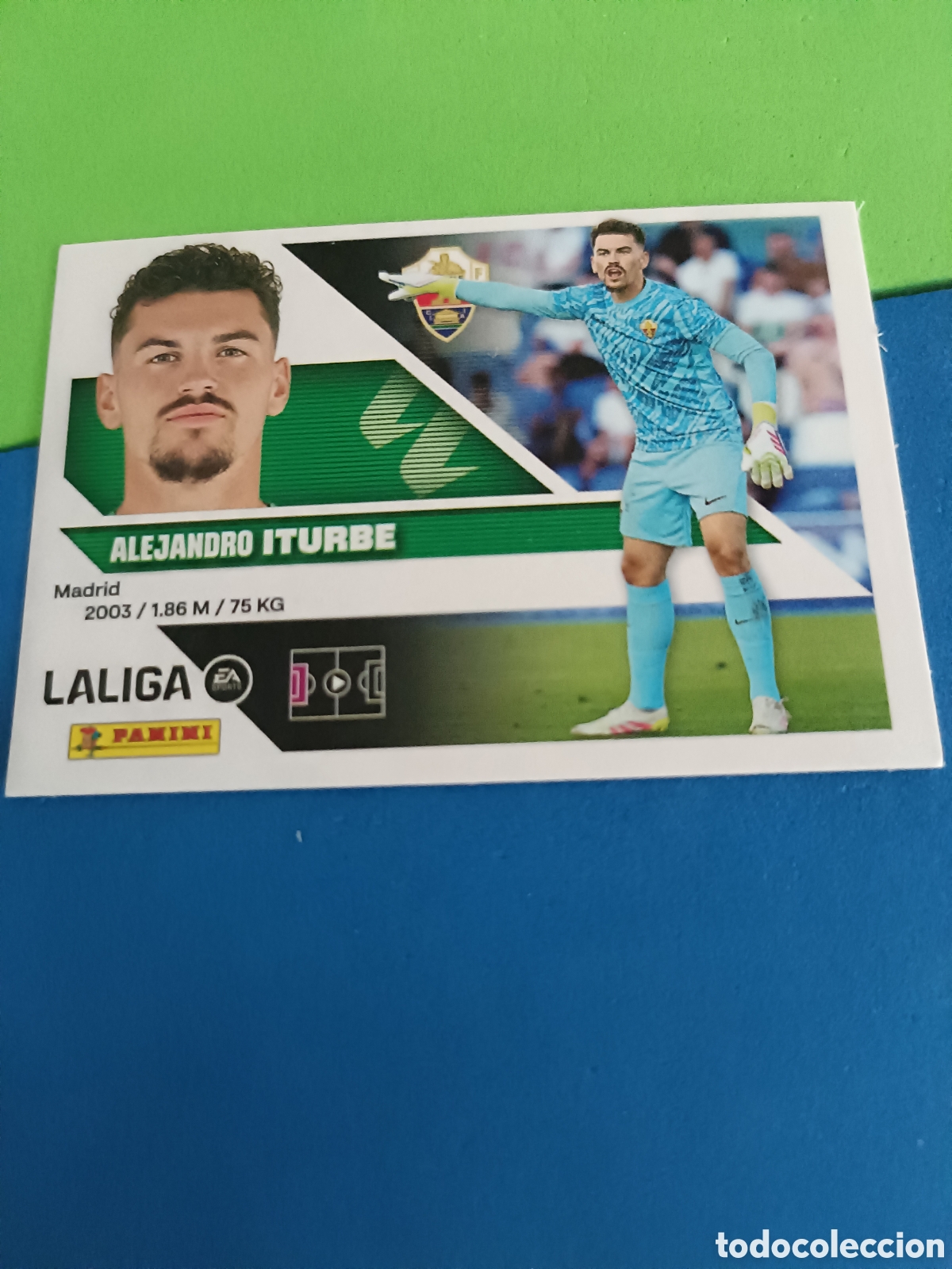 Cromos de f&uacute;tbol: Panini cromos stickers Liga este 2026 2027 26 27 - Elche 4 Iturbe