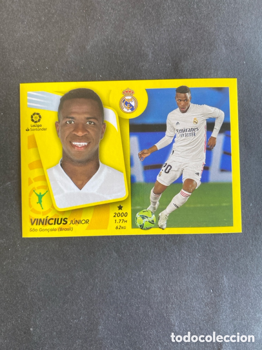Cromos de f&uacute;tbol: Cromo liga 21/22 R Madrid N* 20