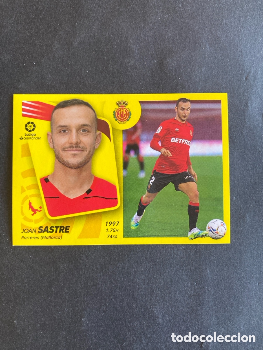 Cromos de f&uacute;tbol: Cromo liga 21/22 Mallorca N* 7