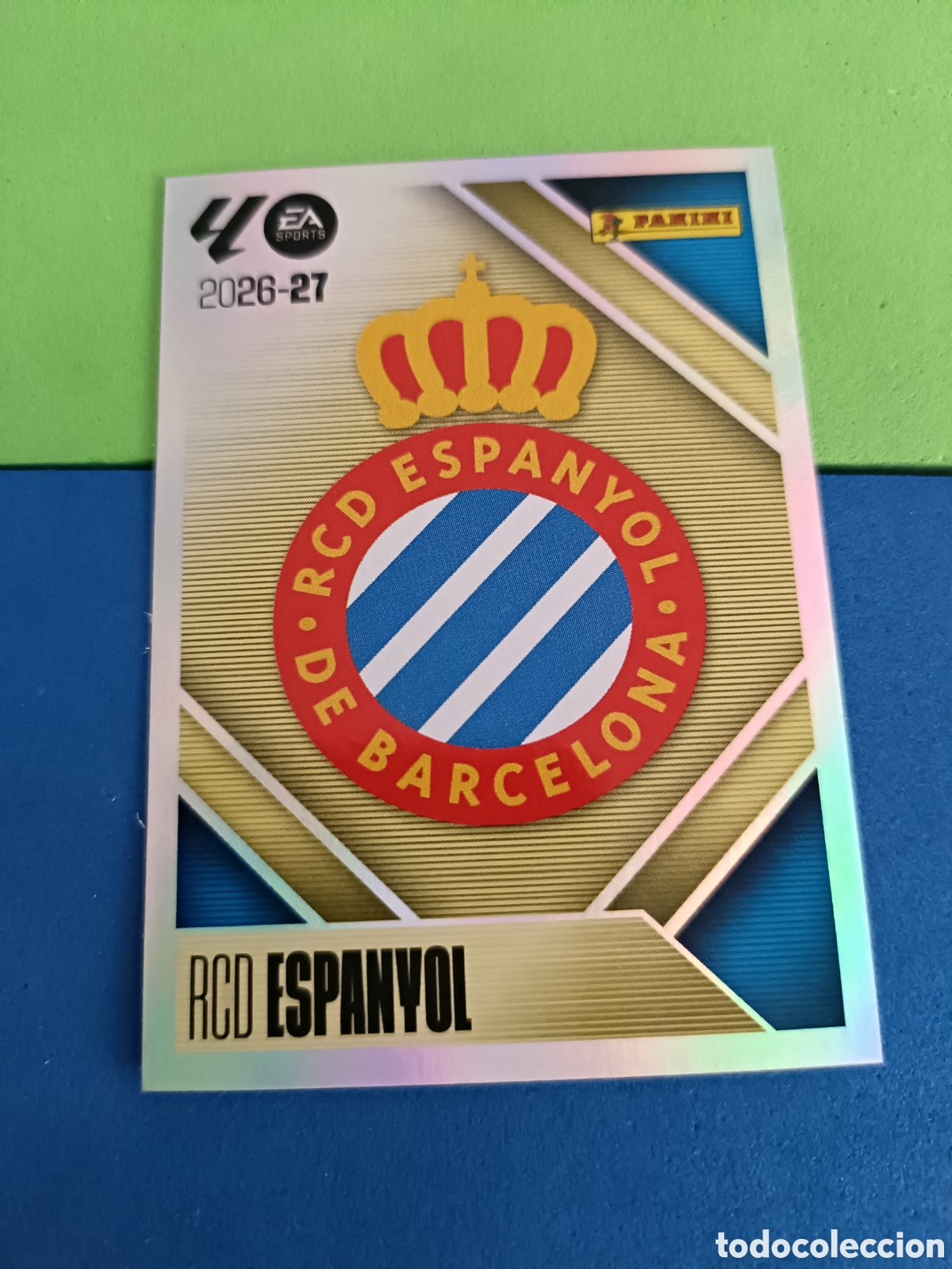 Cromos de f&uacute;tbol: Panini cromos stickers Liga este 2026 2027 26 27 - Espa&ntilde;ol 1 Escudo
