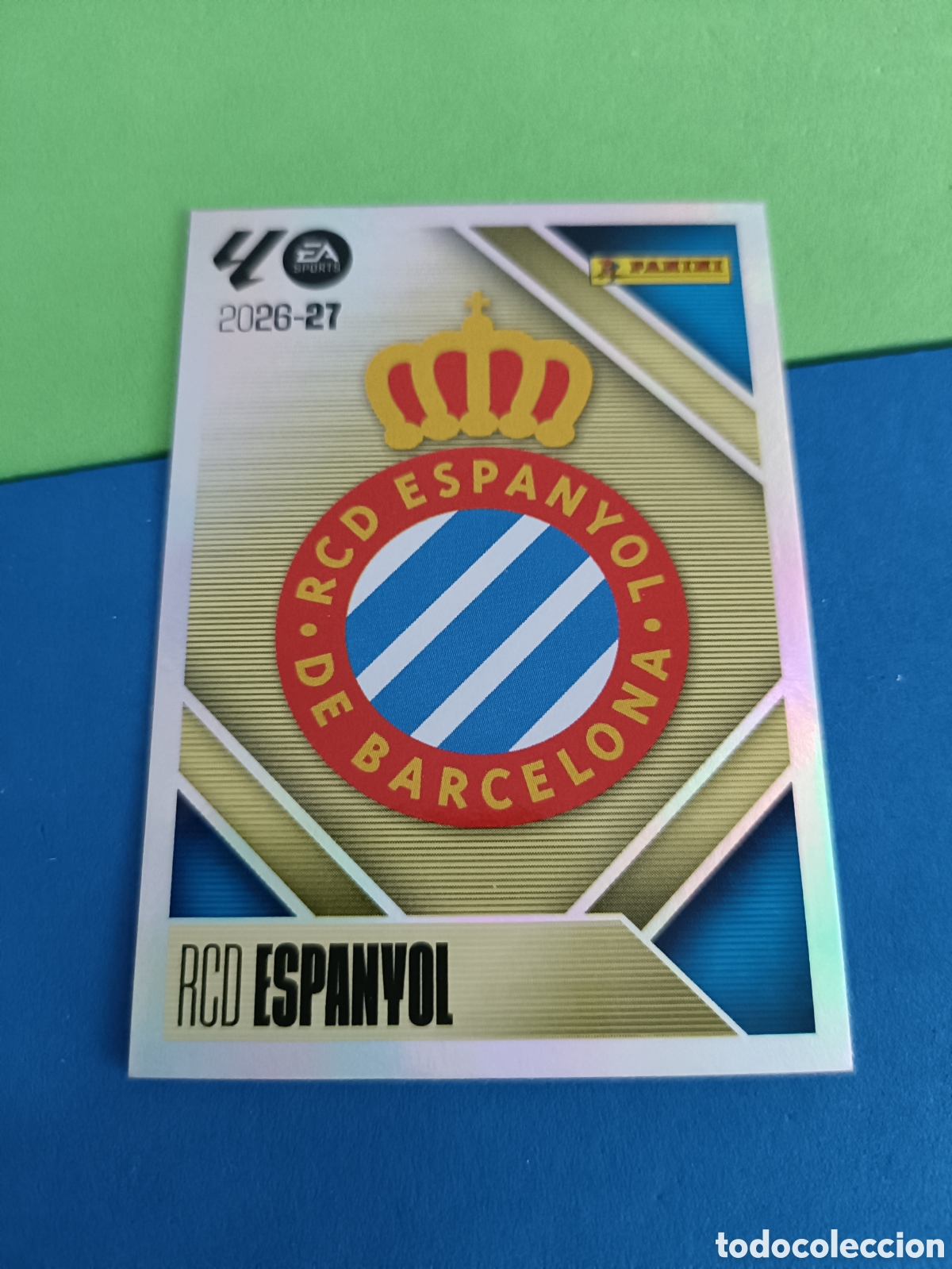 Cromos de f&uacute;tbol: Panini cromos stickers Liga este 2026 2027 26 27 - Espa&ntilde;ol 1 Escudo