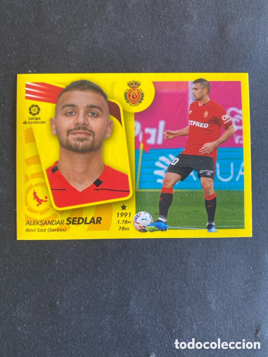Cromos de f&uacute;tbol: Cromo liga 21/22 Mallorca N* 10B