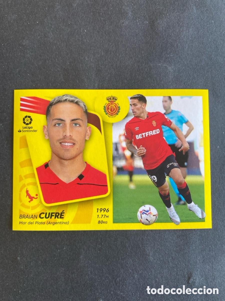 Cromos de f&uacute;tbol: Cromo liga 21/22 Mallorca N* 12