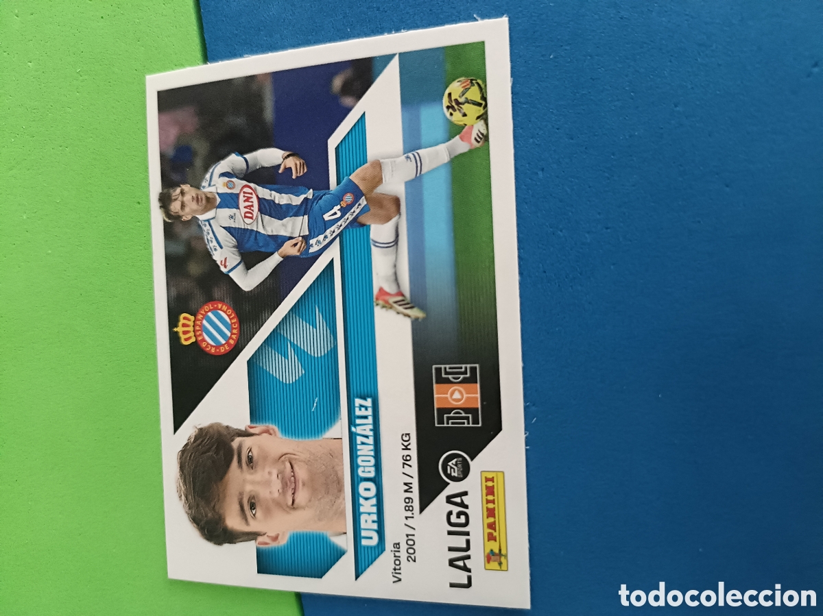 Cromos de f&uacute;tbol: Panini cromos stickers Liga este 2026 2027 26 27 - Espa&ntilde;ol 12 Urko Gonz&aacute;lez