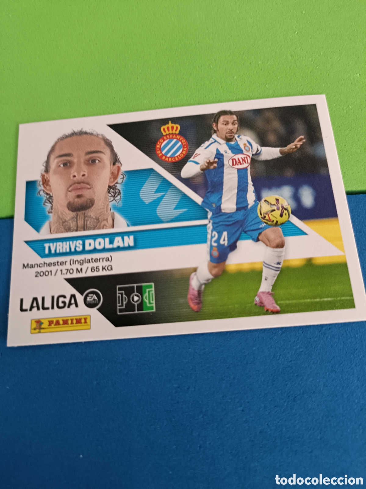 Cromos de f&uacute;tbol: Panini cromos stickers Liga este 2026 2027 26 27 - Espa&ntilde;ol 16 Dolan