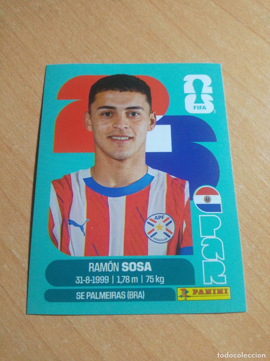 Cromos de f&uacute;tbol: SOSA PARAGUAY PAR 18 MUNDIAL FIFA WORLD CUP 2026 26 PANINI STICKERS NUEVO