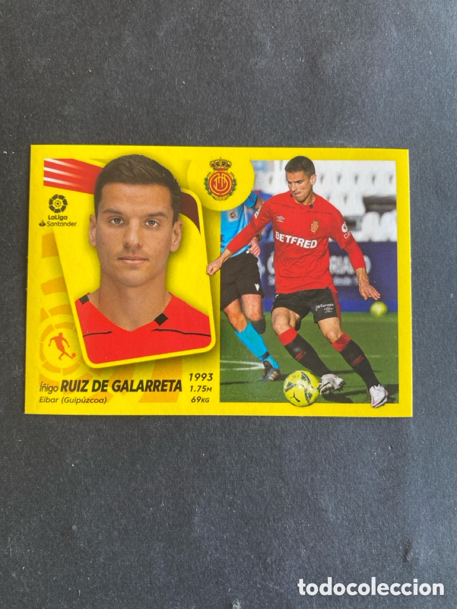 Cromos de f&uacute;tbol: Cromo liga 21/22 Mallorca N* 13