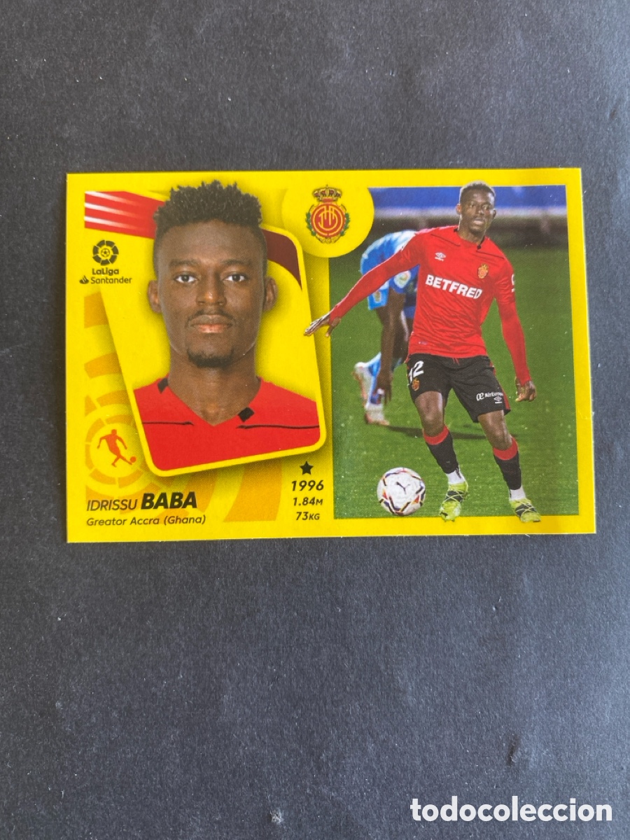 Cromos de f&uacute;tbol: Cromo liga 21/22 Mallorca N* 14A