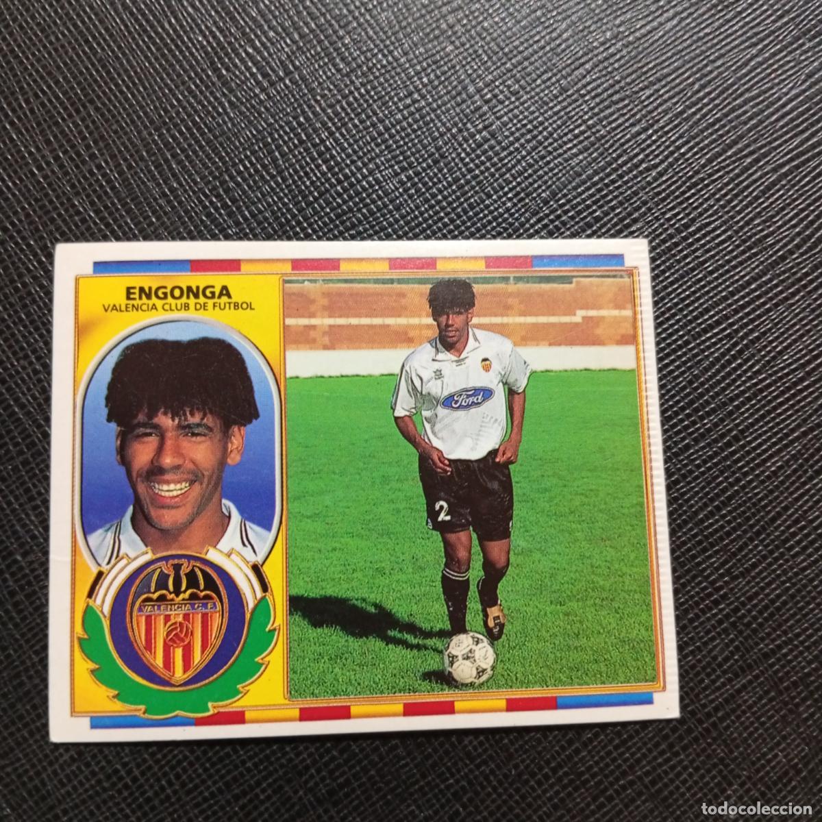 Cromos de f&uacute;tbol: ENGONGA VALENCIA ESTE 96 97 CROMO FUTBOL 1996 1997 LIGA - SIN PEGAR - A75 PG660
