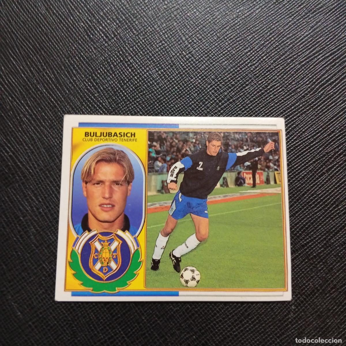 Cromos de f&uacute;tbol: BULJUBASICH TENERIFE ESTE 96 97 CROMO FUTBOL 1996 1997 LIGA - SIN PEGAR - A75 PG660