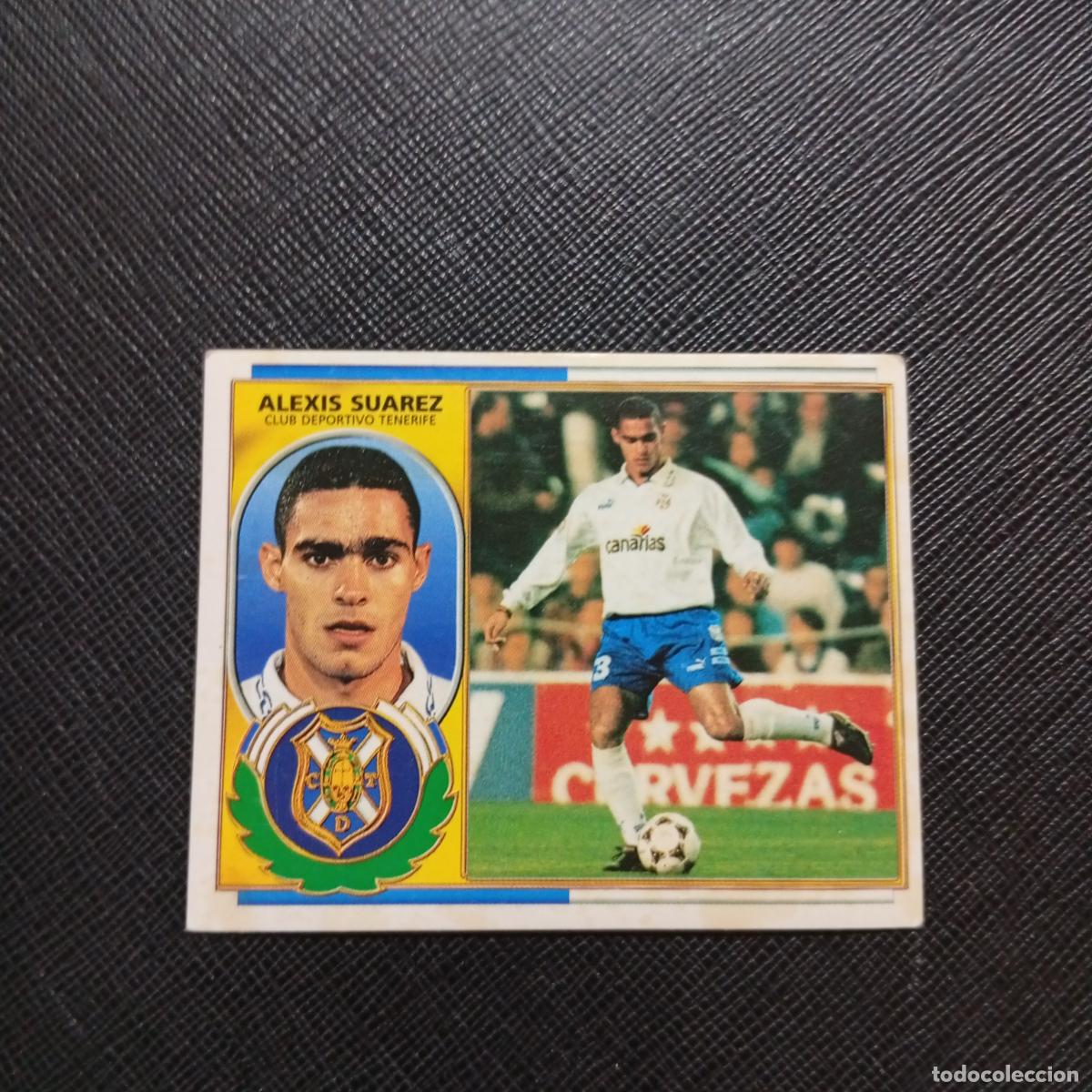 Cromos de f&uacute;tbol: ALEXIS SUAREZ TENERIFE ESTE 96 97 CROMO FUTBOL 1996 1997 LIGA - SIN PEGAR - A75 PG660 B