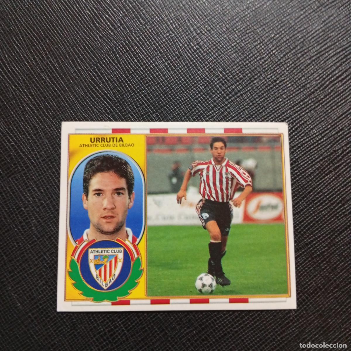 Cromos de f&uacute;tbol: URRUTIA BILBAO ESTE 96 97 CROMO FUTBOL 1996 1997 LIGA - SIN PEGAR - A75 PG660