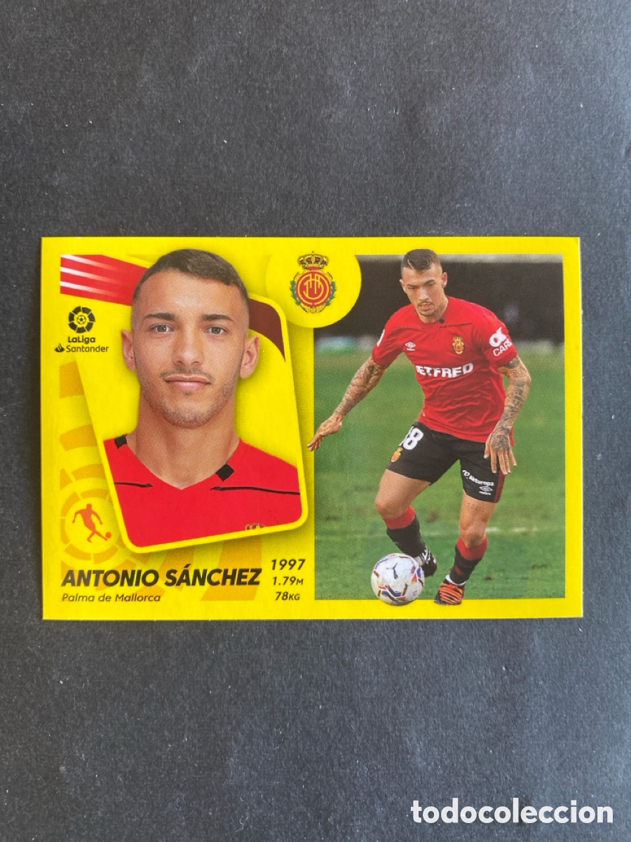 Cromos de f&uacute;tbol: Cromo liga 21/22 Mallorca N* 16A