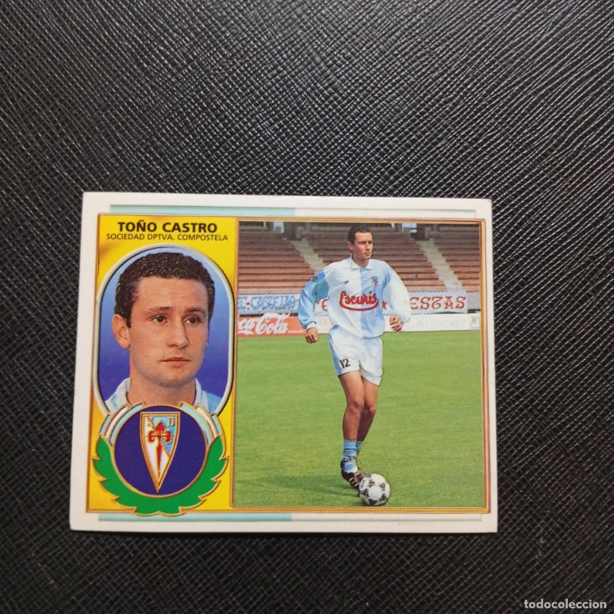 Cromos de f&uacute;tbol: TO&Ntilde;O CASTRO COMPOSTELA ESTE 96 97 CROMO FUTBOL 1996 1997 LIGA - SIN PEGAR - A75 PG660