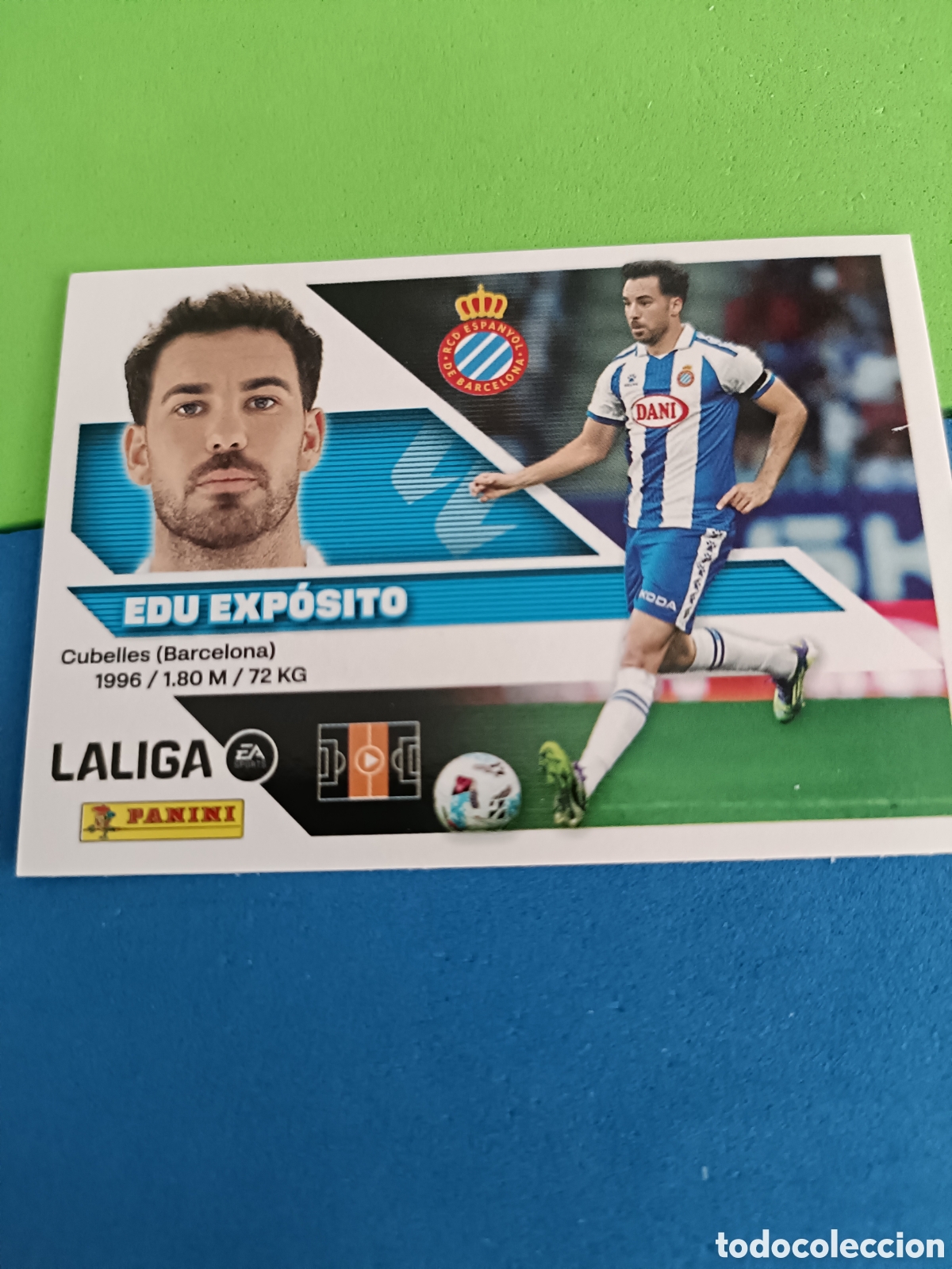 Figurine di Calcio: Panini cromos stickers Liga este 2026 2027 26 27 - Espa&ntilde;ol 13 Edu Exp&oacute;sito