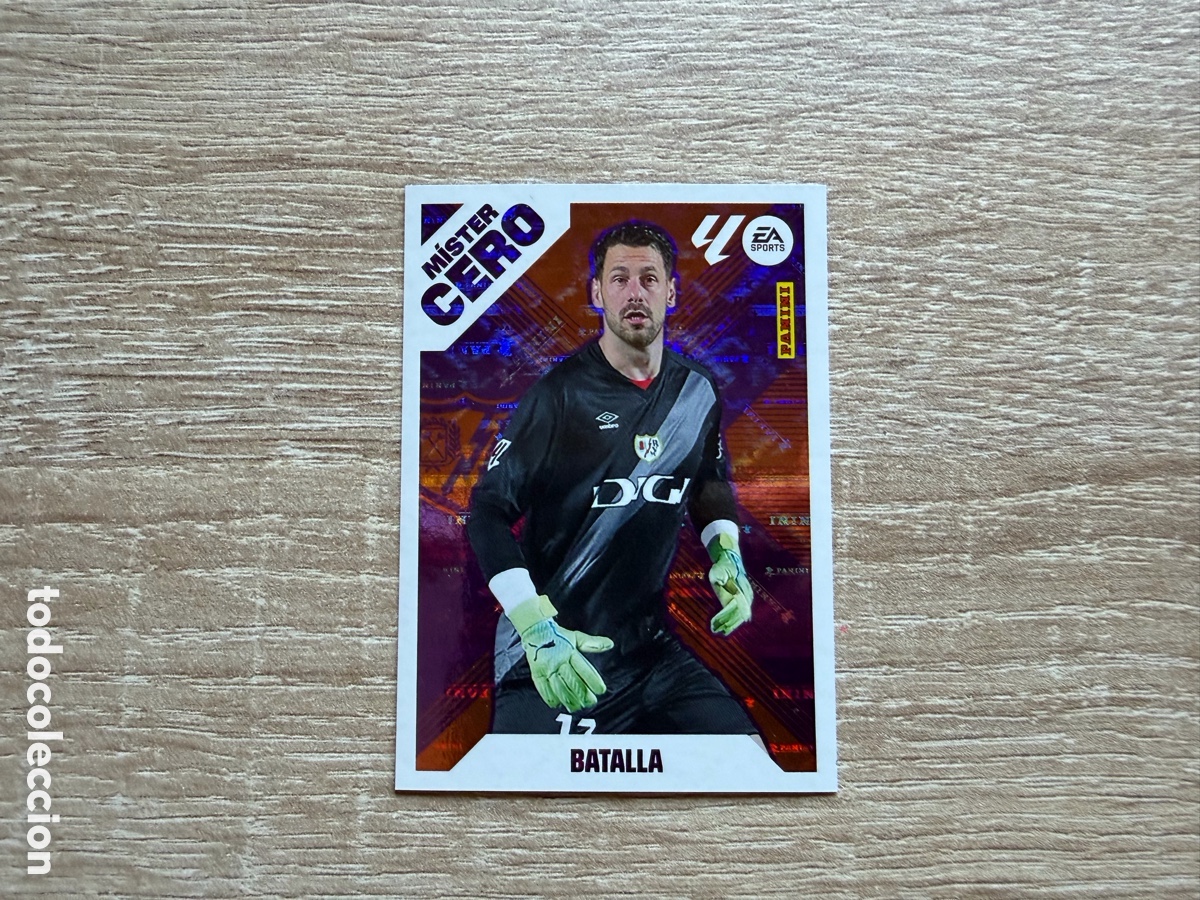 Figurine di Calcio: 1 BATALLA LIGA ESTE EDICIONES ESTE 2025 2026 25 26 RAYO VALLECANO M&Iacute;STER CERO