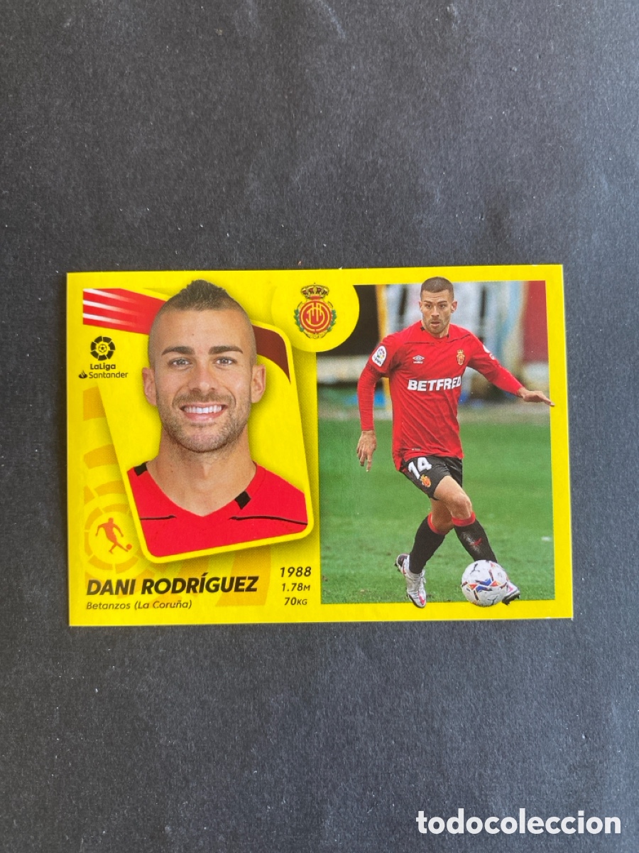 Cromos de f&uacute;tbol: Cromo liga 21/22 Mallorca N* 17