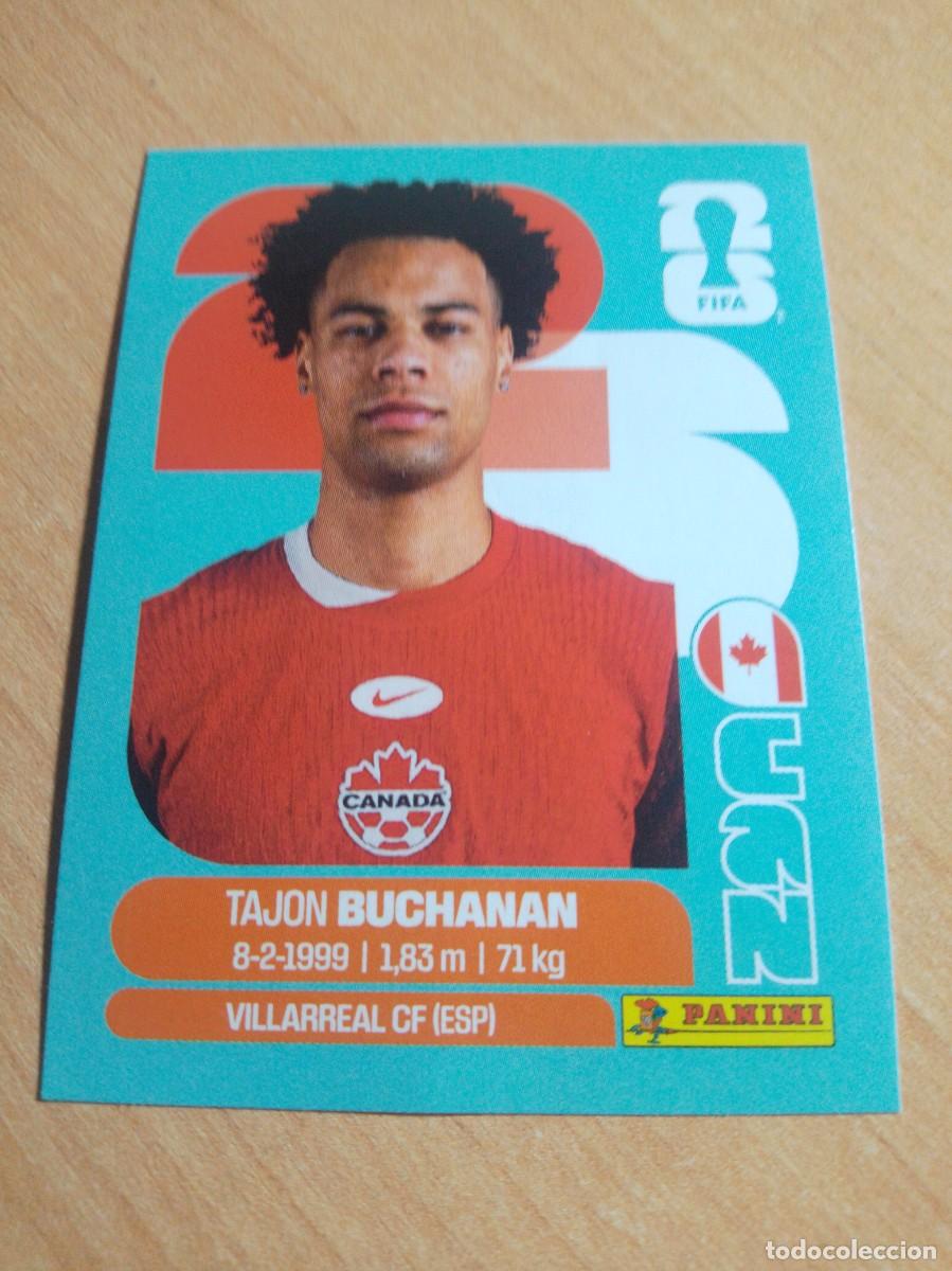 Cromos de f&uacute;tbol: BUCHANAN CANADA CAN 17 MUNDIAL FIFA WORLD CUP 2026 26 PANINI STICKERS NUEVO