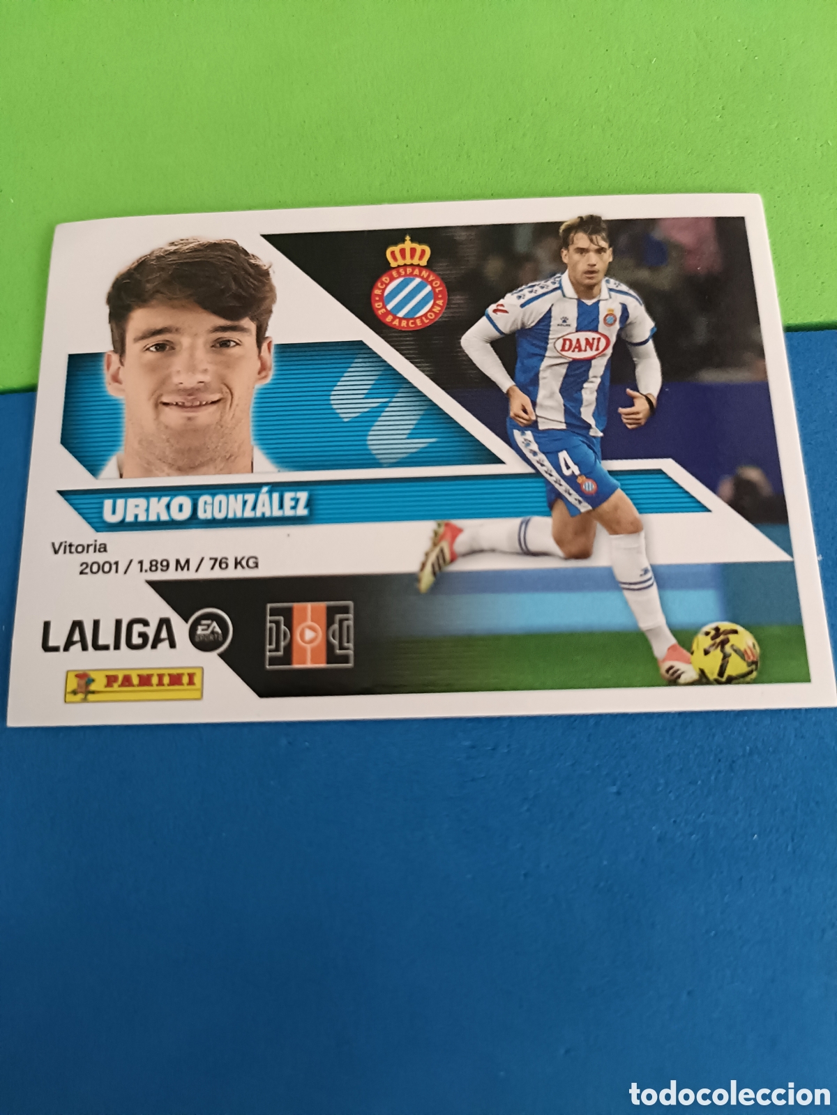 Cromos de f&uacute;tbol: Panini cromos stickers Liga este 2026 2027 26 27 - Espa&ntilde;ol 12 Urko Gonz&aacute;lez