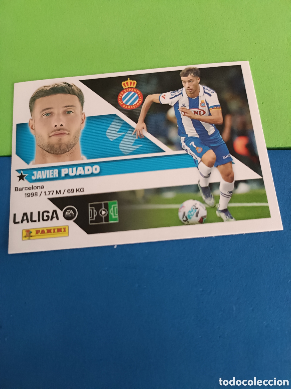 Cromos de f&uacute;tbol: Panini cromos stickers Liga este 2026 2027 26 27 - Espa&ntilde;ol 18 Puado