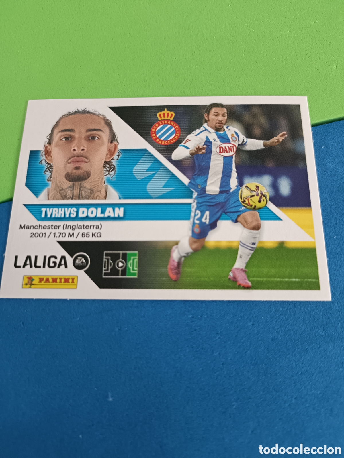Figurine di Calcio: Panini cromos stickers Liga este 2026 2027 26 27 - Espa&ntilde;ol 16 Dolan