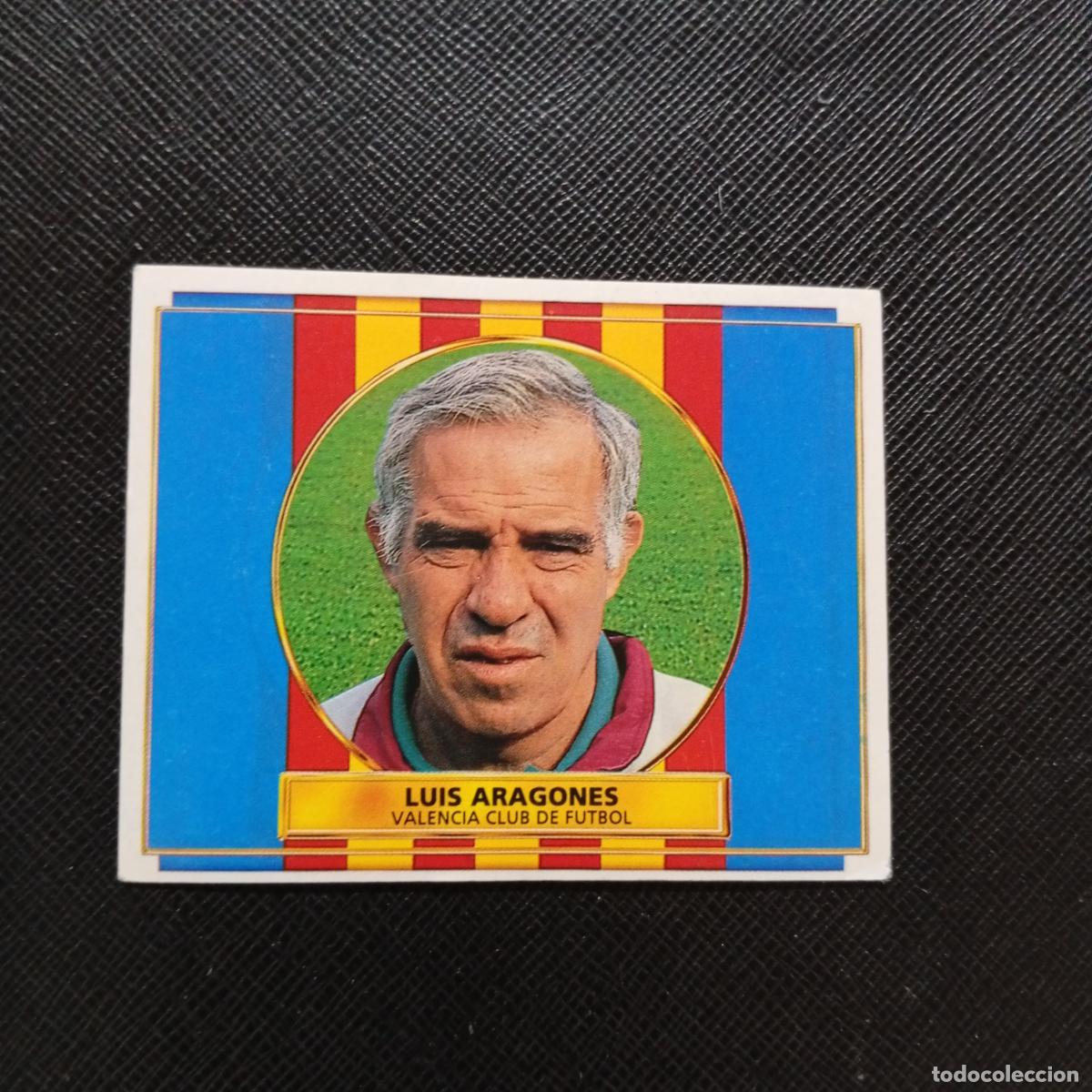 Figurine di Calcio: LUIS ARAGONES VALENCIA ESTE 96 97 CROMO FUTBOL 1996 1997 LIGA - SIN PEGAR - A88 PG15