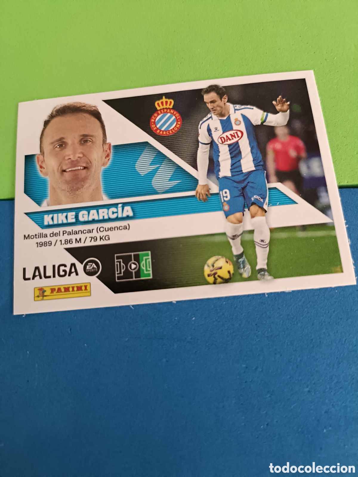 Figurine di Calcio: Panini cromos stickers Liga este 2026 2027 26 27 - Espa&ntilde;ol 19 Kike Garc&iacute;a