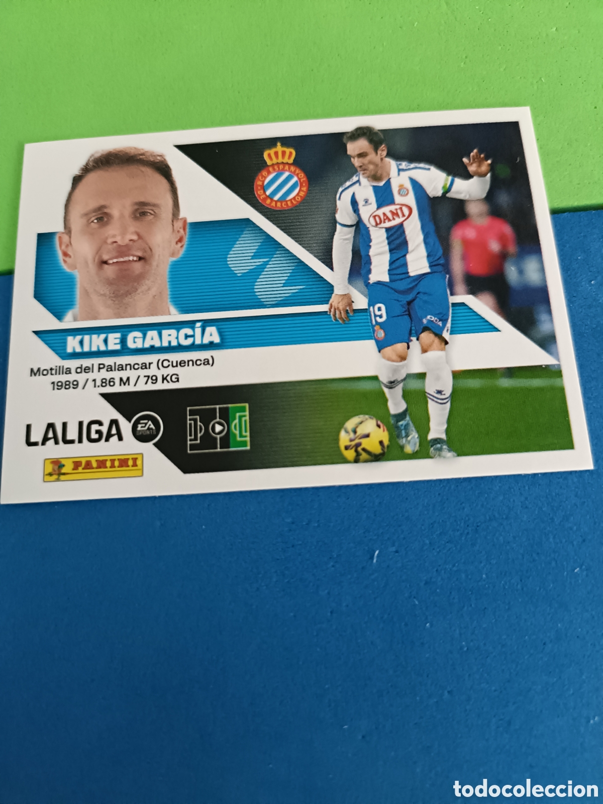 Fu&szlig;ball-Sticker: Panini cromos stickers Liga este 2026 2027 26 27 - Espa&ntilde;ol 19 Kike Garc&iacute;a