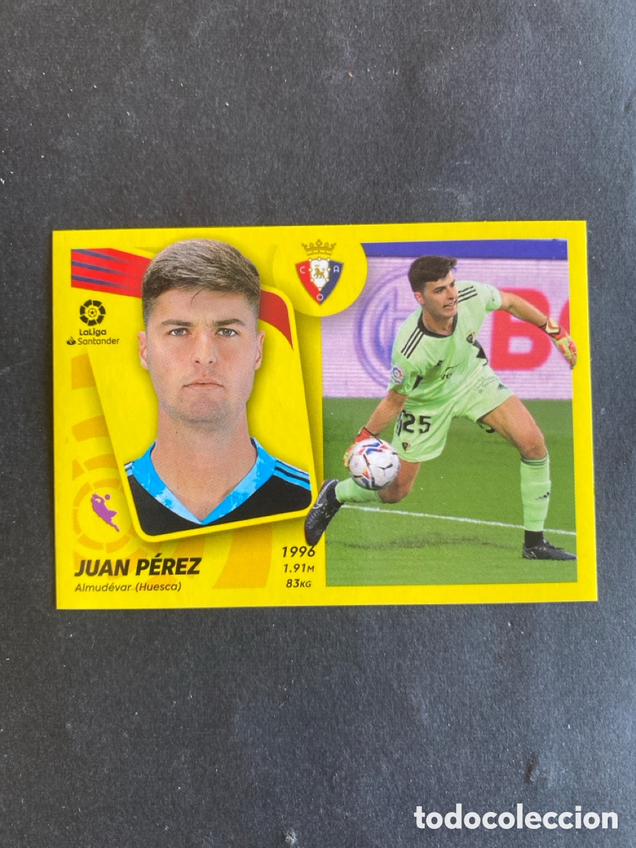 Cartes &agrave; collectionner de Football: Cromo liga 21/22 Osasuna N* 6