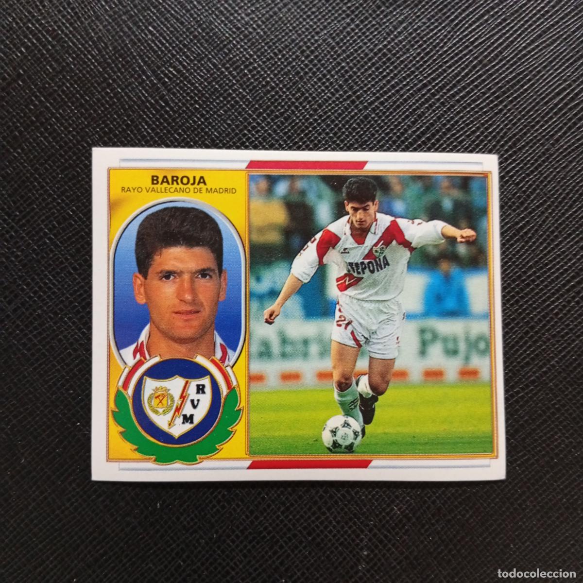 Cartes &agrave; collectionner de Football: BAROJA RAYO VALLECANO ESTE 96 97 CROMO FUTBOL 1996 1997 LIGA - SIN PEGAR - A88 PG17 BAJA