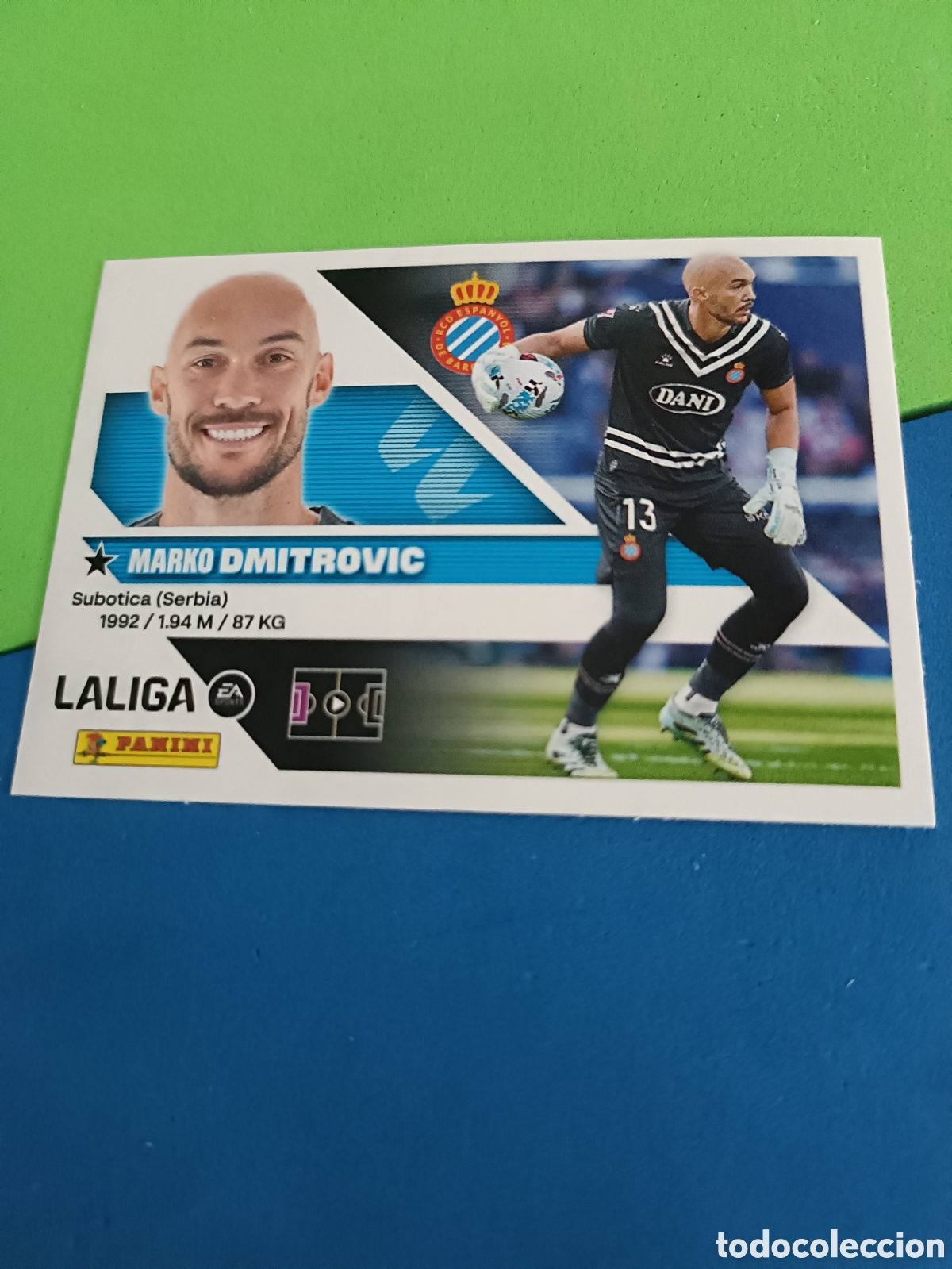 Cartes &agrave; collectionner de Football: Panini cromos stickers Liga este 2026 2027 26 27 - Espa&ntilde;ol 3 Dmitrovic