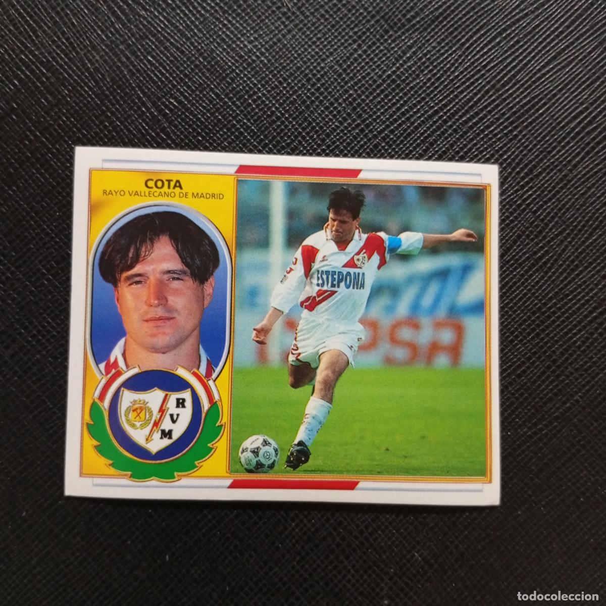 Cartes &agrave; collectionner de Football: COTA RAYO VALLECANO ESTE 96 97 CROMO FUTBOL 1996 1997 LIGA - SIN PEGAR - A88 PG17 B