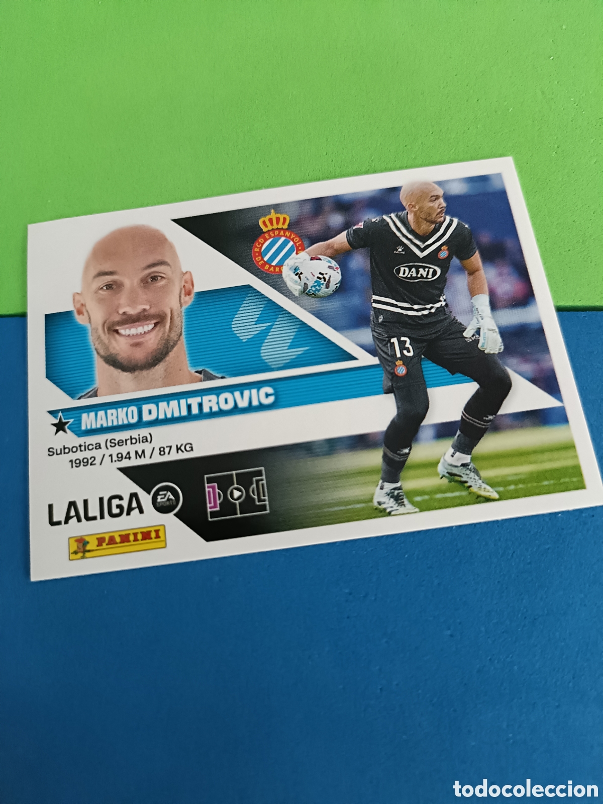 Cartes &agrave; collectionner de Football: Panini cromos stickers Liga este 2026 2027 26 27 - Espa&ntilde;ol 3 Dmitrovic