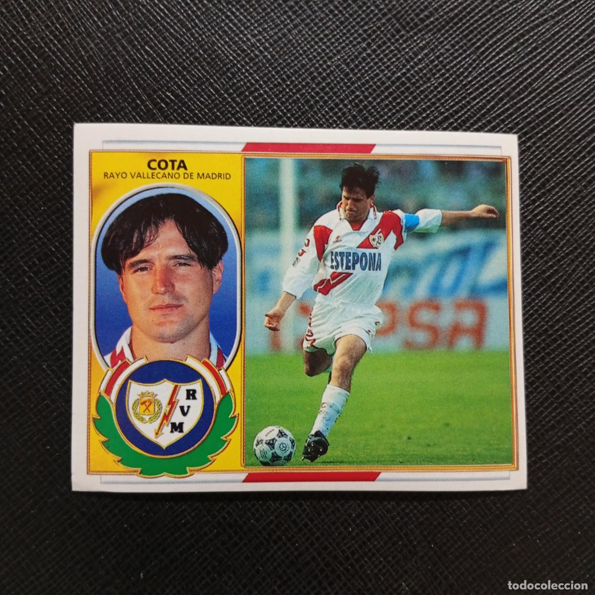 Cartes &agrave; collectionner de Football: COTA RAYO VALLECANO ESTE 96 97 CROMO FUTBOL 1996 1997 LIGA - SIN PEGAR - A88 PG15