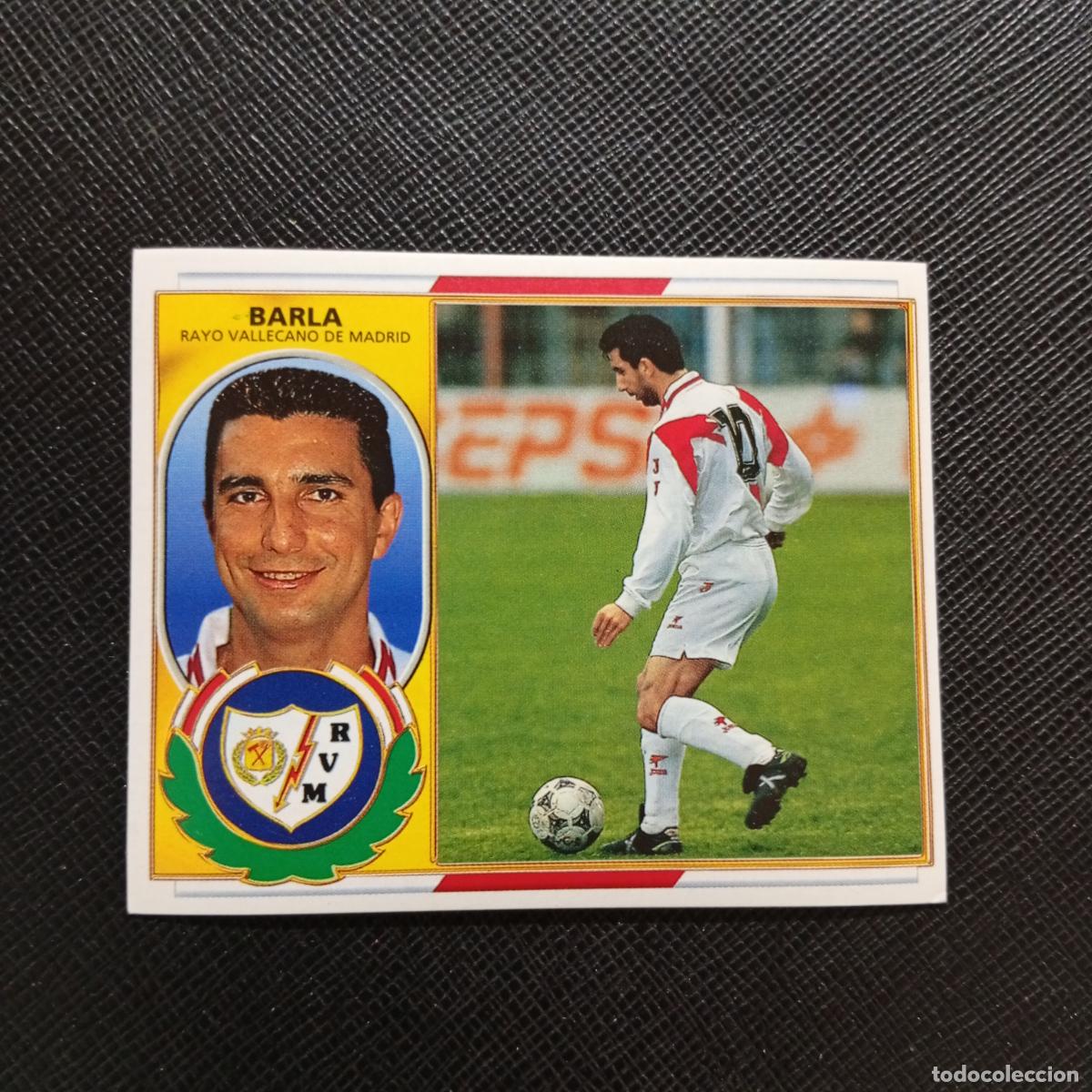 Football Stickers: BARLA RAYO VALLECANO ESTE 96 97 CROMO FUTBOL 1996 1997 LIGA - SIN PEGAR - A88 PG17