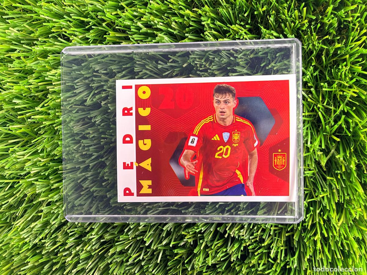 Cromos de f&uacute;tbol: N&ordm; 69 Pedri M&aacute;gico Carrefour Espa&ntilde;a 2026