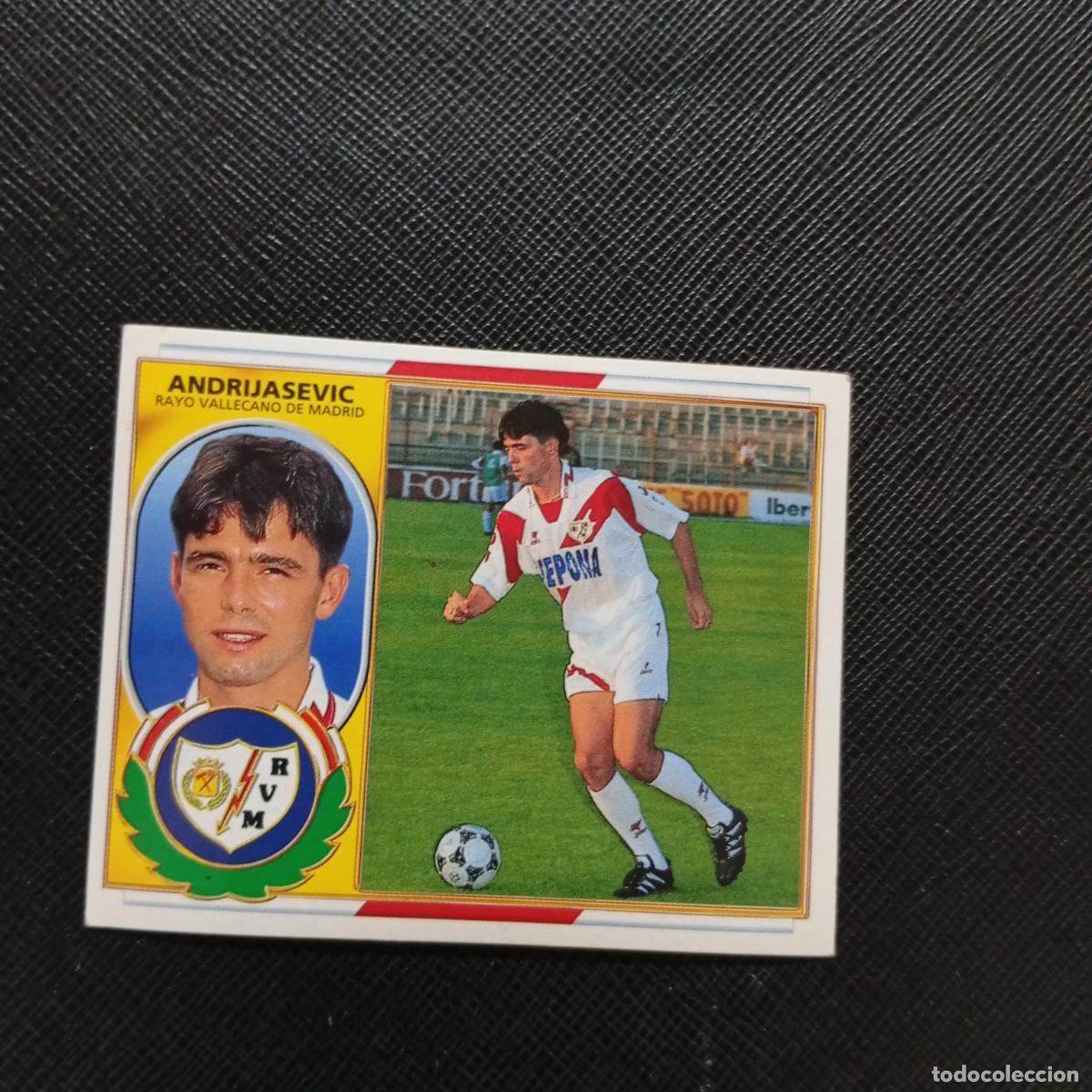 Cromos de f&uacute;tbol: ANDRIJASEVIC RAYO VALLECANO ESTE 96 97 CROMO FUTBOL 1996 1997 LIGA - SIN PEGAR - A88 PG22 B