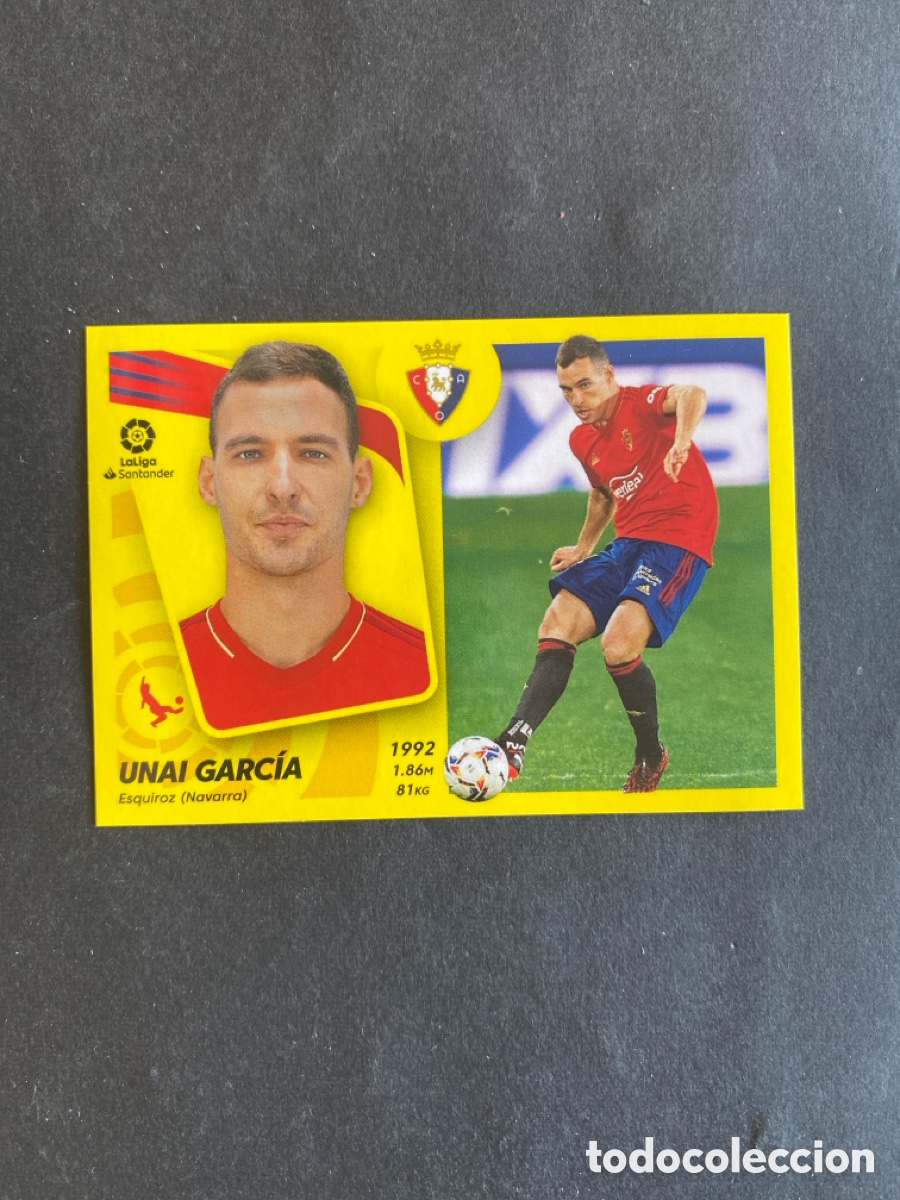 Cromos de f&uacute;tbol: Cromo liga 21/22 Osasuna N* 8B