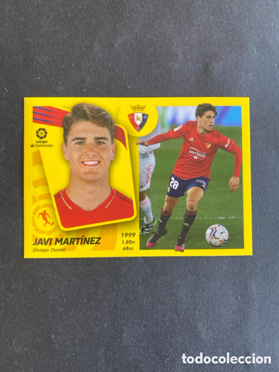 Cromos de f&uacute;tbol: Cromo liga 21/22 Osasuna N* 13 B