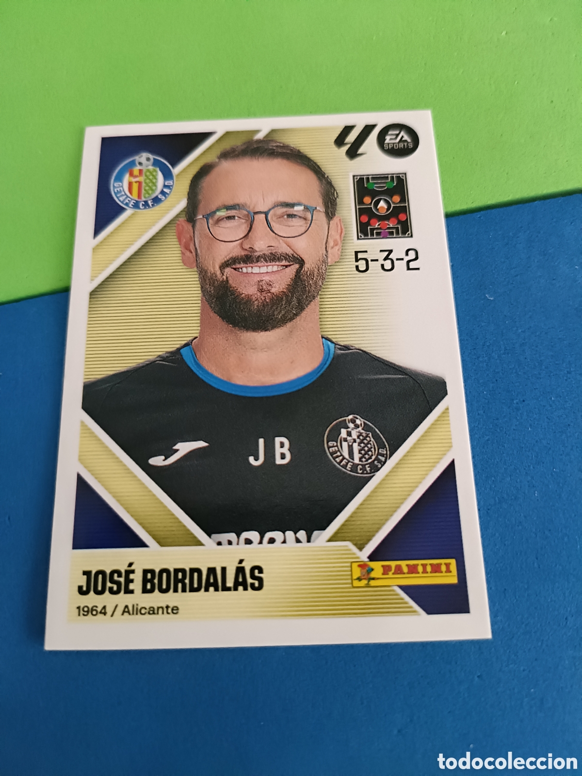 Fu&szlig;ball-Sticker: Panini cromos stickers Liga este 2026 2027 26 27 - Getafe entrenador 2 Bordalas