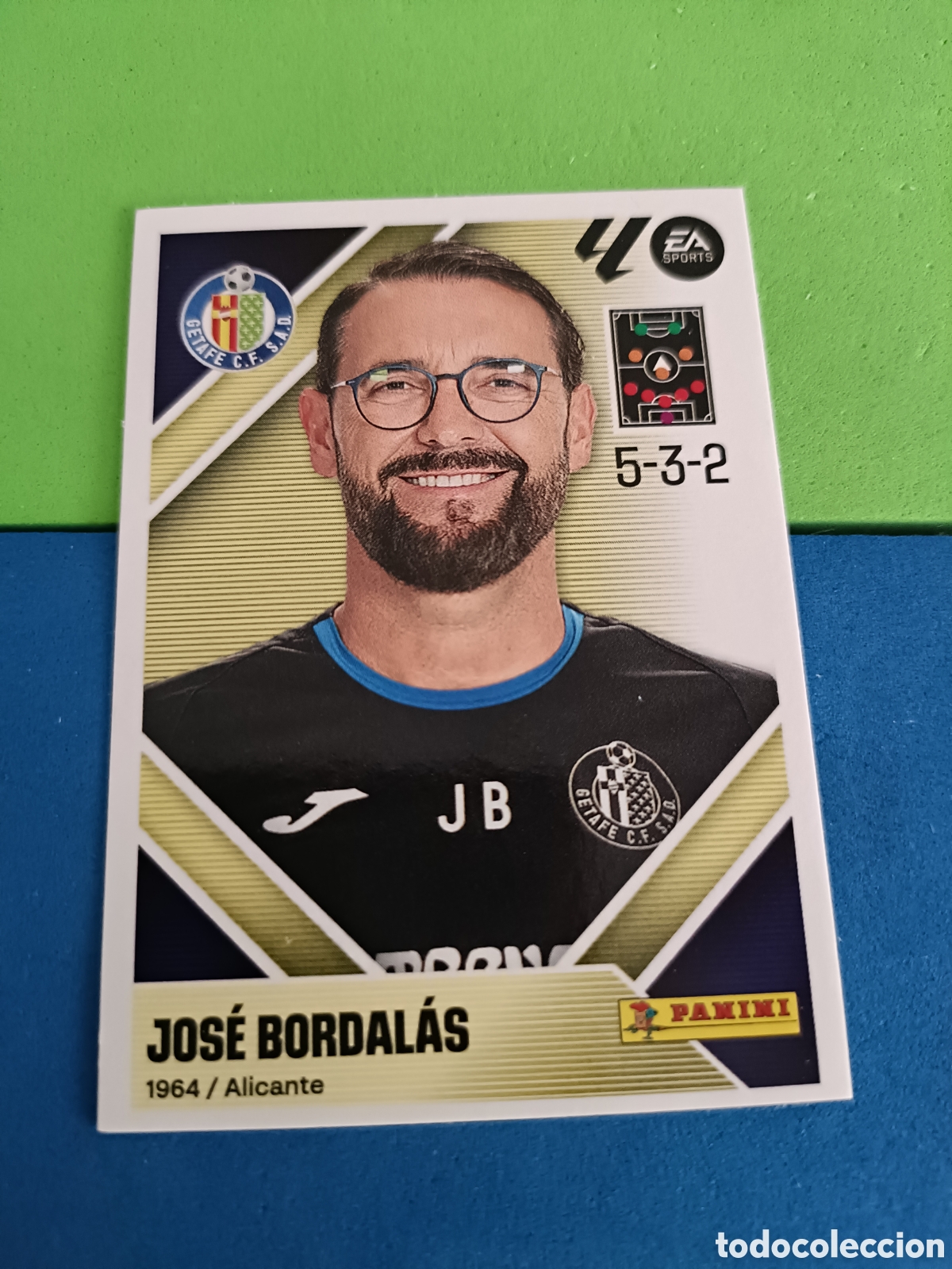 Cromos de f&uacute;tbol: Panini cromos stickers Liga este 2026 2027 26 27 - Getafe entrenador 2 Bordalas
