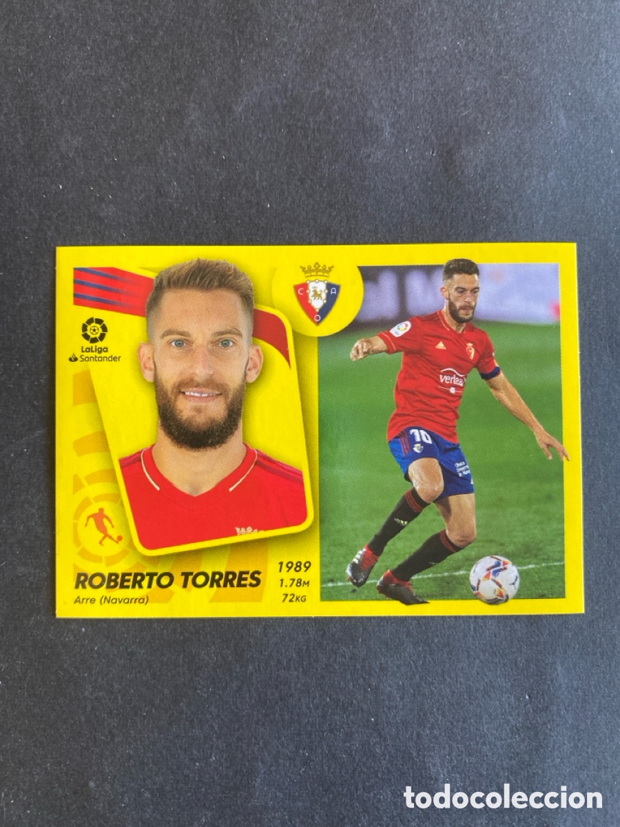 Cromos de f&uacute;tbol: Cromo liga 21/22 Osasuna N* 16