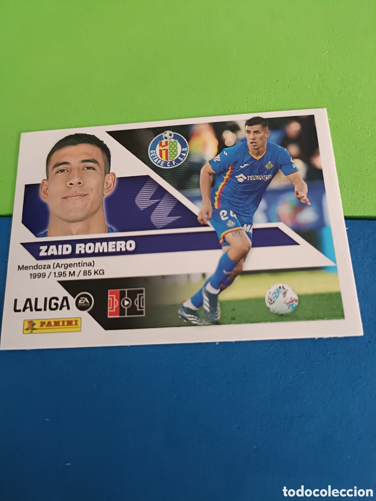 Cromos de f&uacute;tbol: Panini cromos stickers Liga este 2026 2027 26 27 - Getafe 9 Zaid Romero