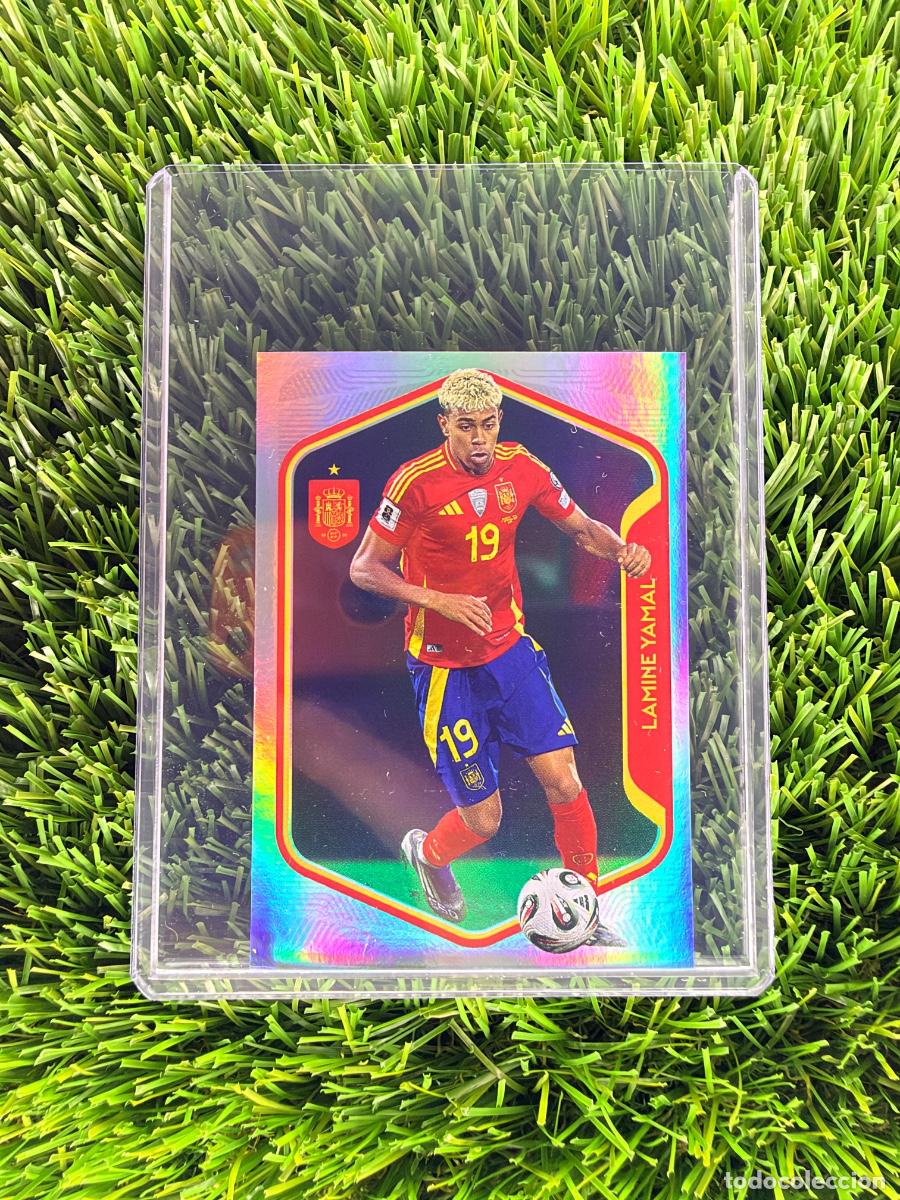 Cromos de f&uacute;tbol: N&ordm; 50 Lamine Yamal Especial Carrefour Espa&ntilde;a 2026