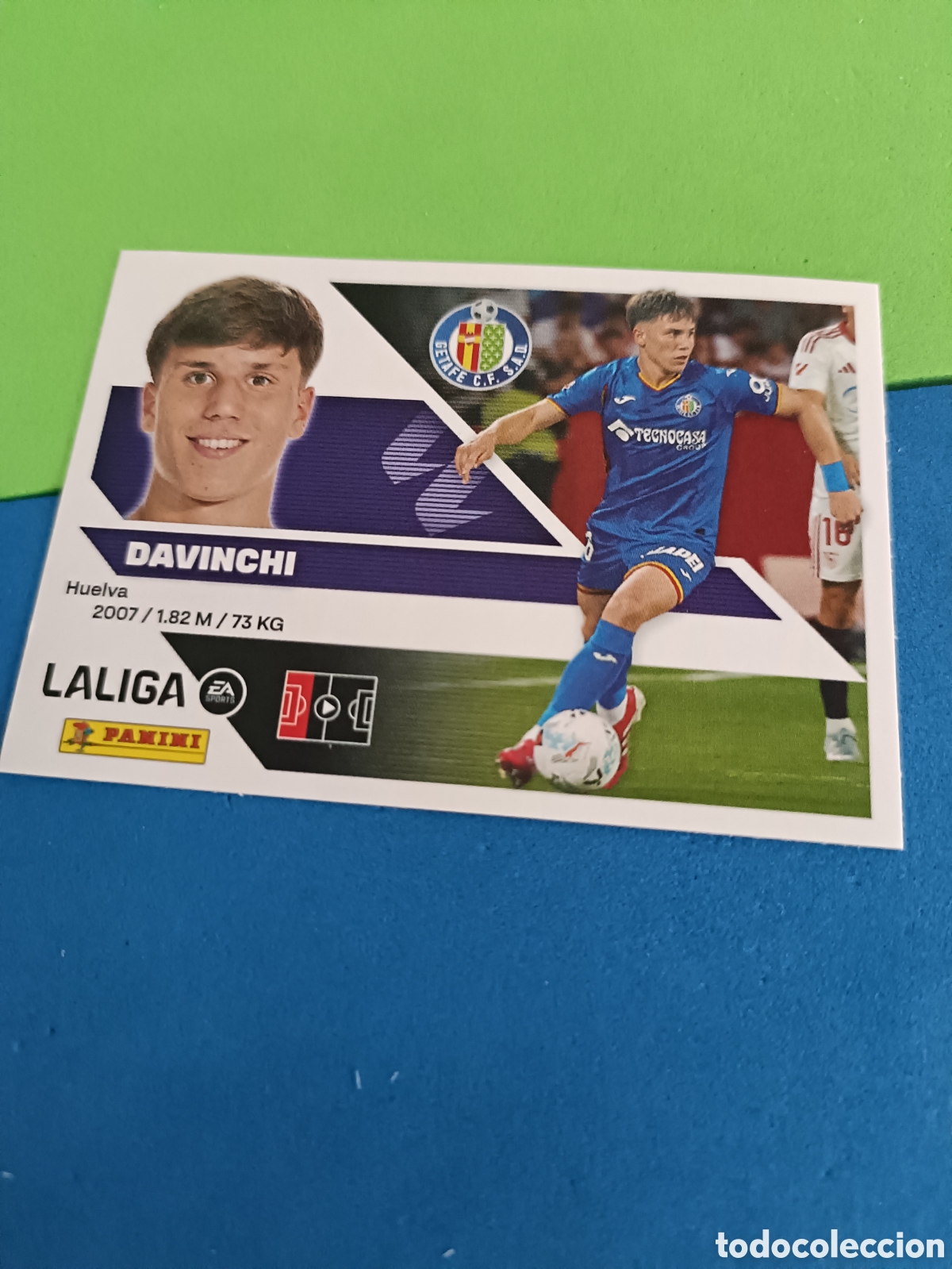 Cromos de f&uacute;tbol: Panini cromos stickers Liga este 2026 2027 26 27 - Getafe 10 Davinchi