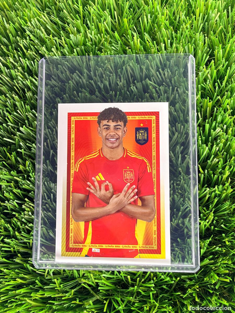 Cromos de f&uacute;tbol: N&ordm; 49 Lamine Yamal Carrefour Espa&ntilde;a 2026