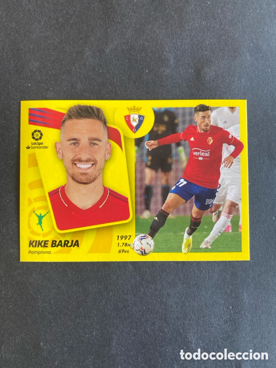 Cromos de f&uacute;tbol: Cromo liga 21/22 Osasuna N* 18B