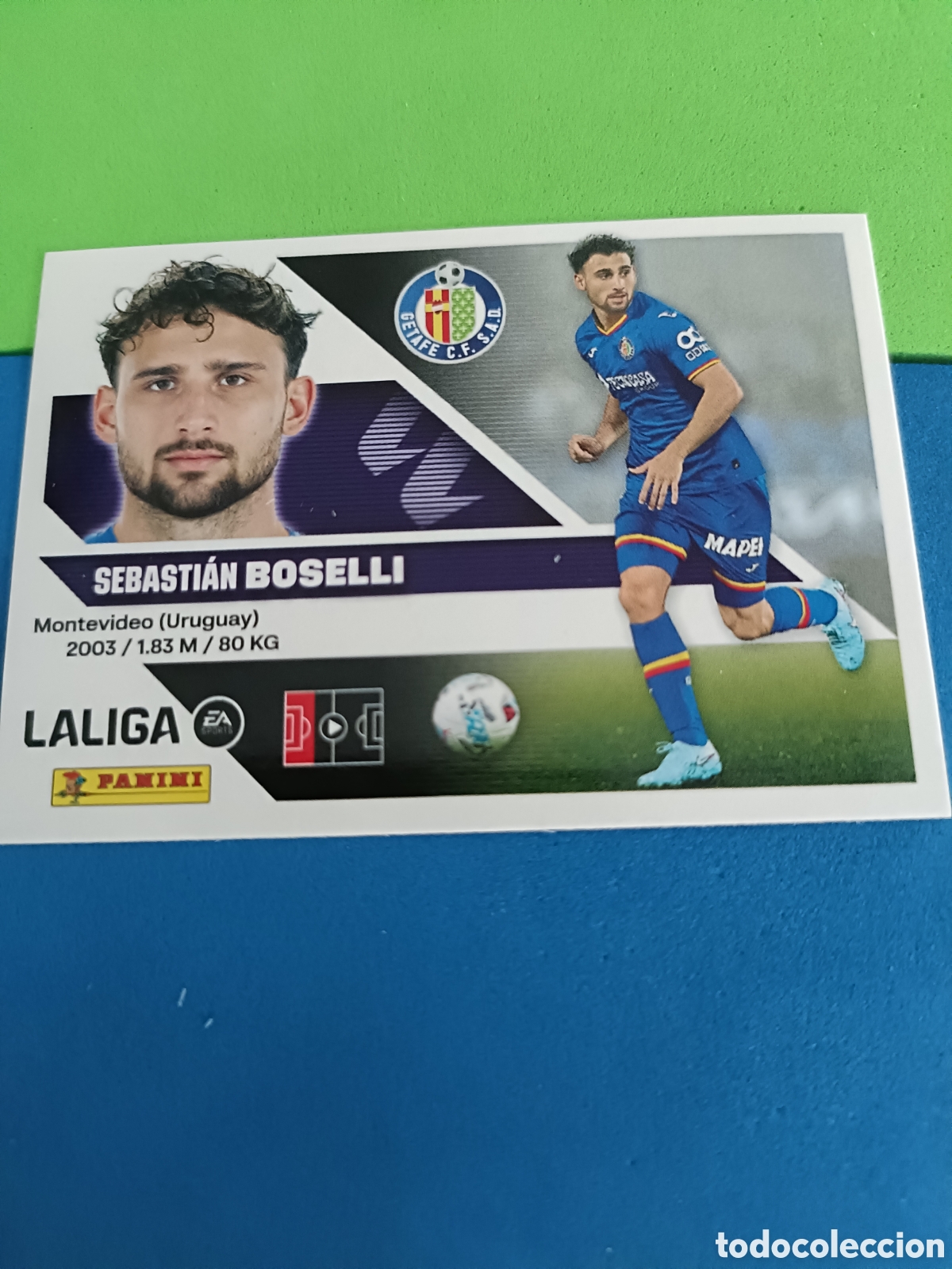 Cromos de f&uacute;tbol: Panini cromos stickers Liga este 2026 2027 26 27 - Getafe 7 Boselli